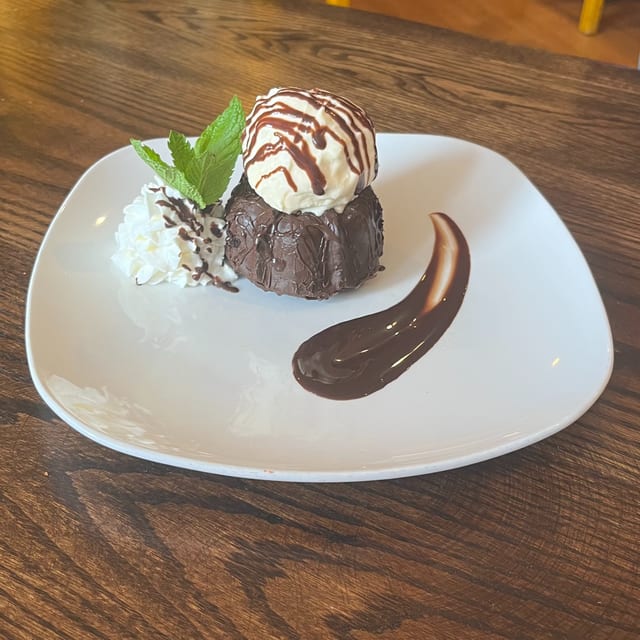 Chocolate Lava Cake.