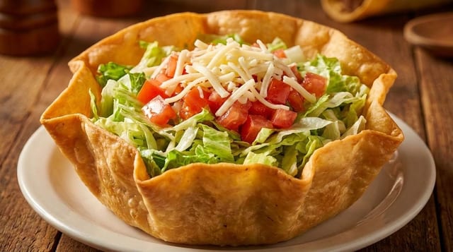 Lunch Taco Salad.