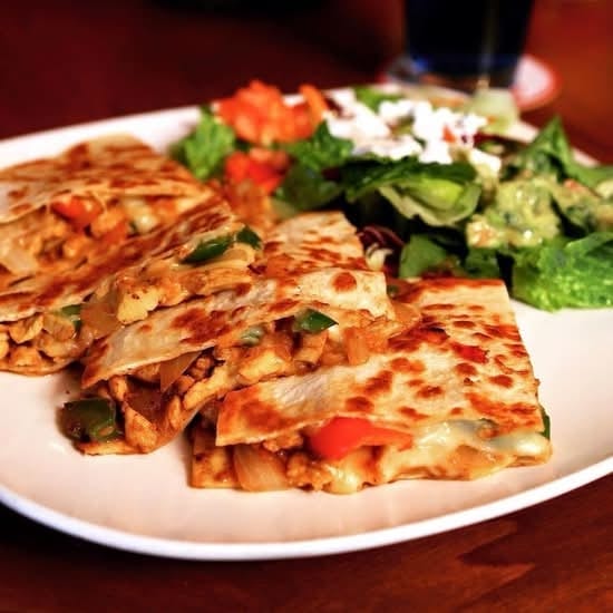 Super Fajita Quesadilla.