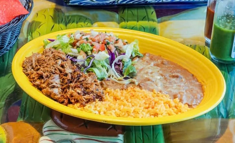 Carnitas Dinner.