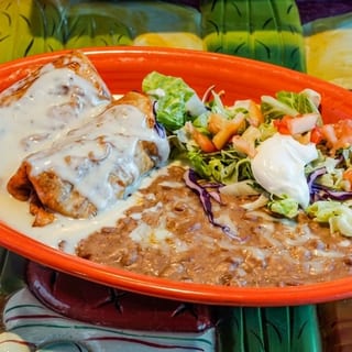 Shrimp Chimichangas