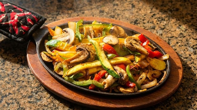 Vegetarian Fajitas.