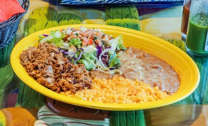 Carnitas Dinner.