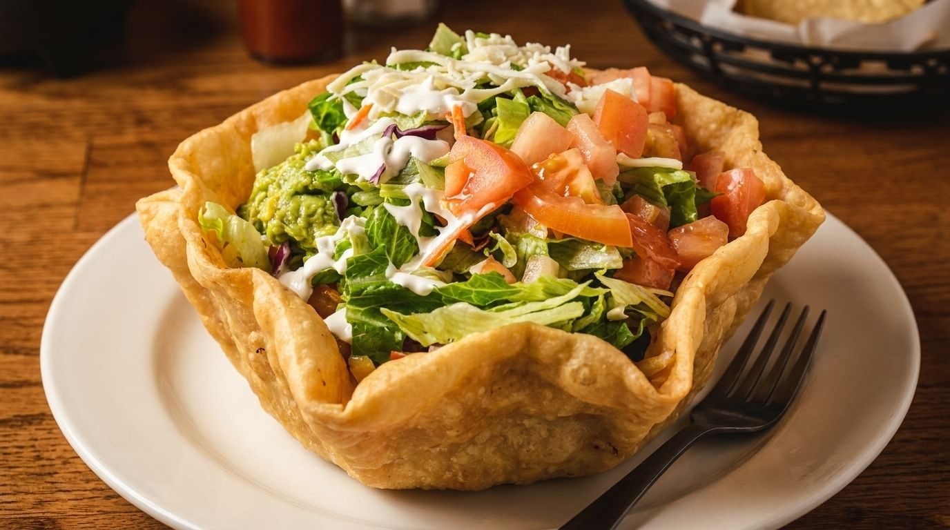 Vegetarian Taco Salad.
