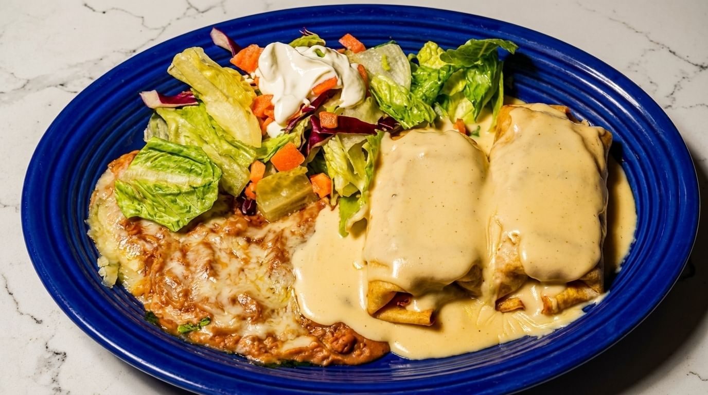 Lunch Chimichanga.