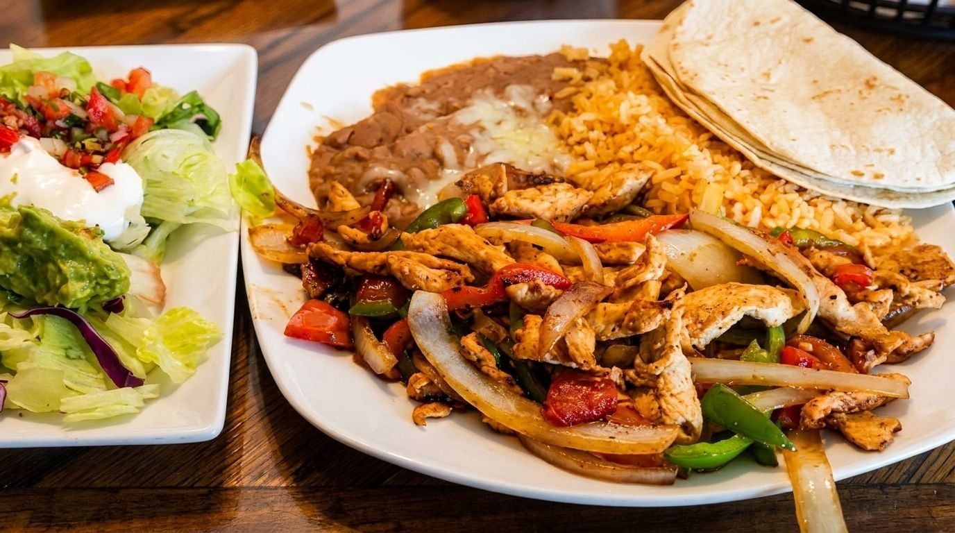 Lunch Fajitas.