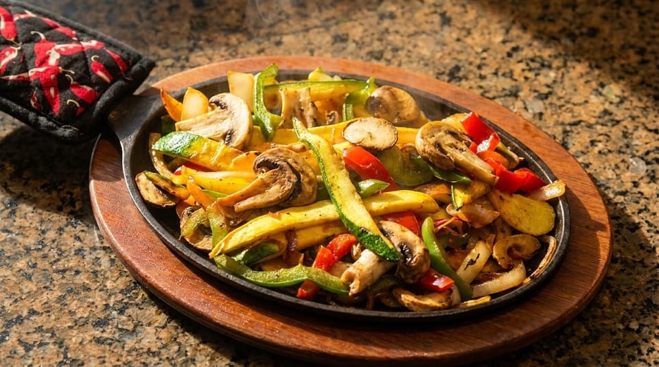 Vegetarian Fajitas.